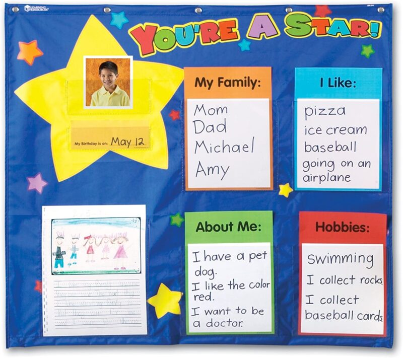 Star Student Pocket Chart