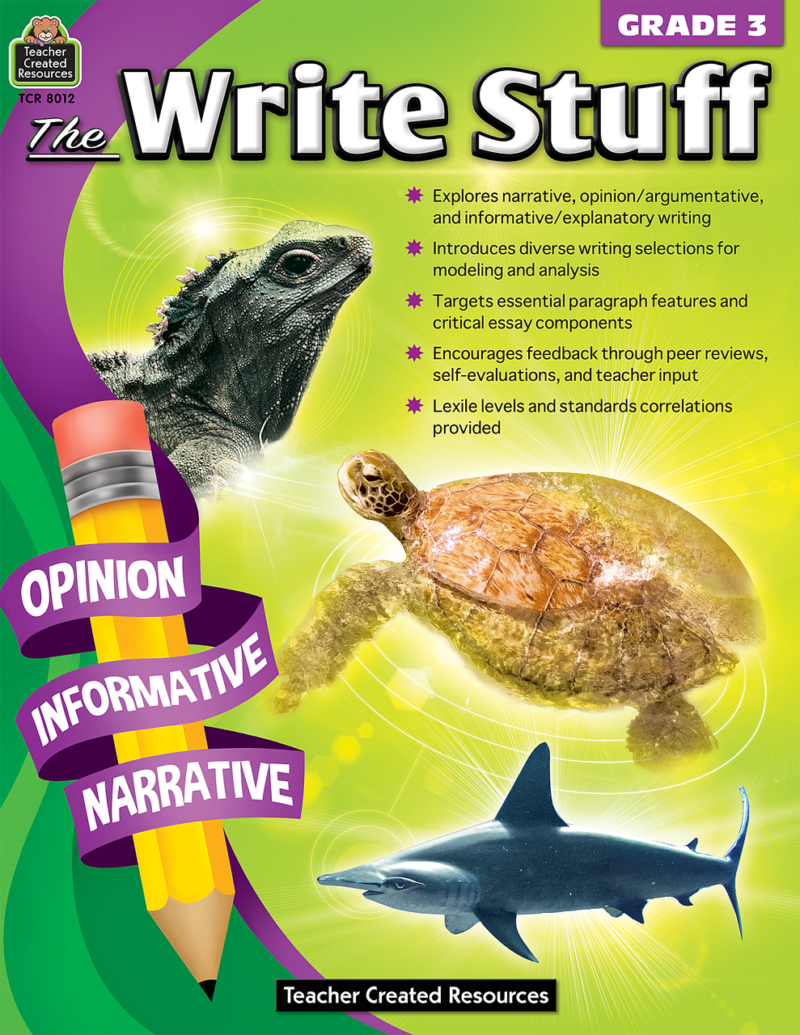 The Write Stuff Gr 3