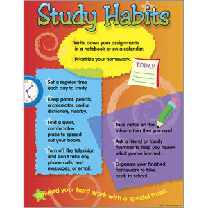 education planner study habits