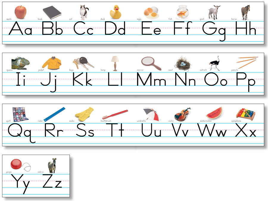 Trad Manuscript Alphabet Lines The Teacher s Trunk