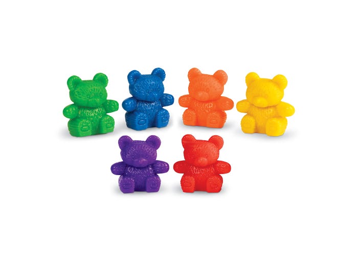 Gummy Bears Counters ClipArt by ScribbleGarden