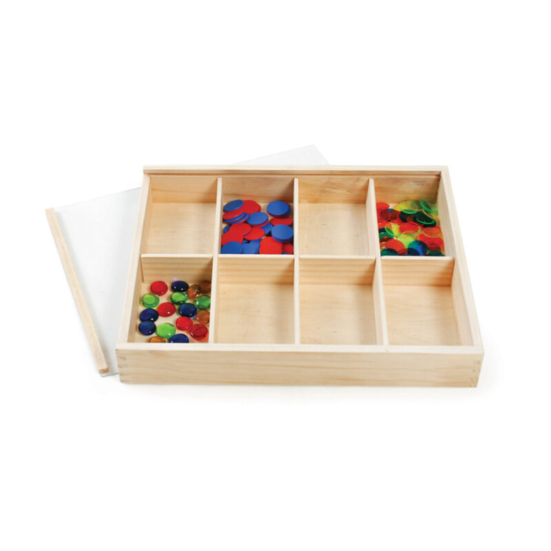 Wooden Tray With Transparent Lid