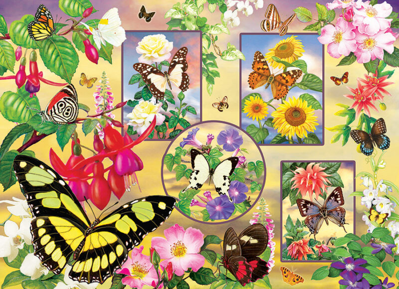 Butterfly Magic 500 Piece Puzzle - Image 2