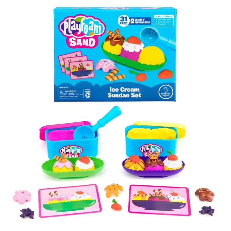 Playfoam Sand Ice Cream Set