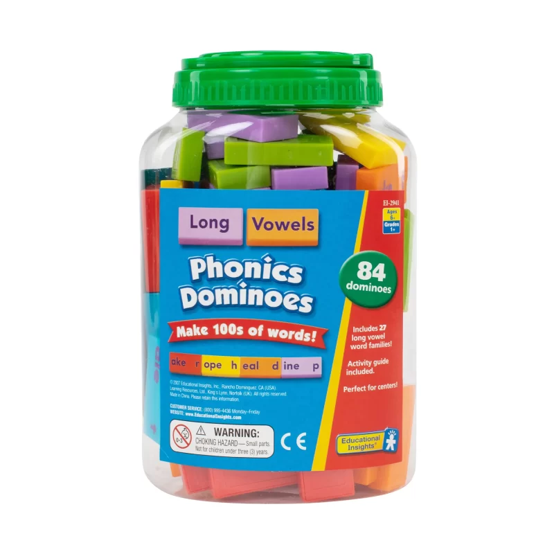 Phonics Dominoes Long Vowels